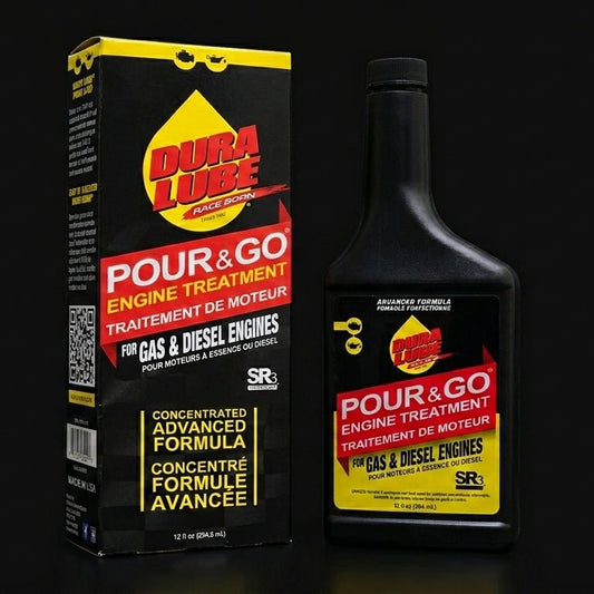 DURA LUBE POUR & GO MOTOR KATKISI 355 ml - DURA LUBE TÜRKİYE
