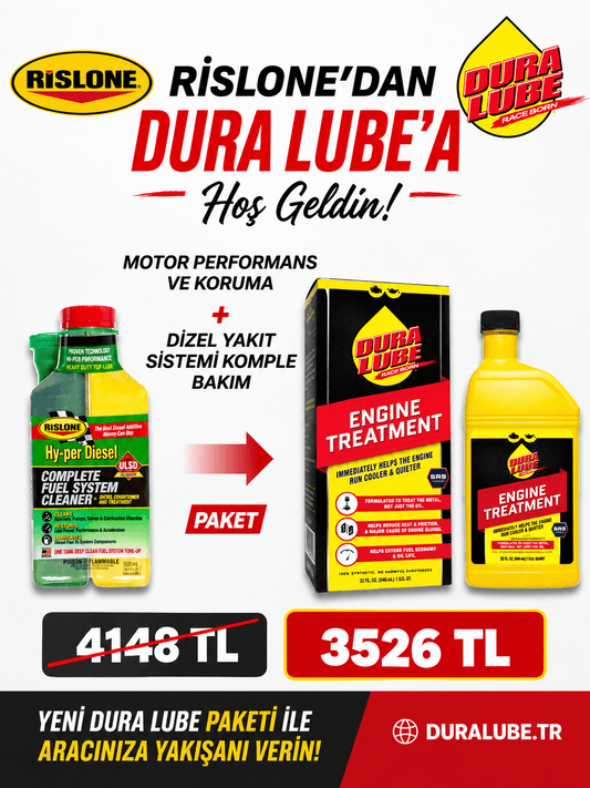 Motor Performans ve Koruma + Dizel Yakıt Sistemi Komple Bakım - DURA LUBE TÜRKİYE